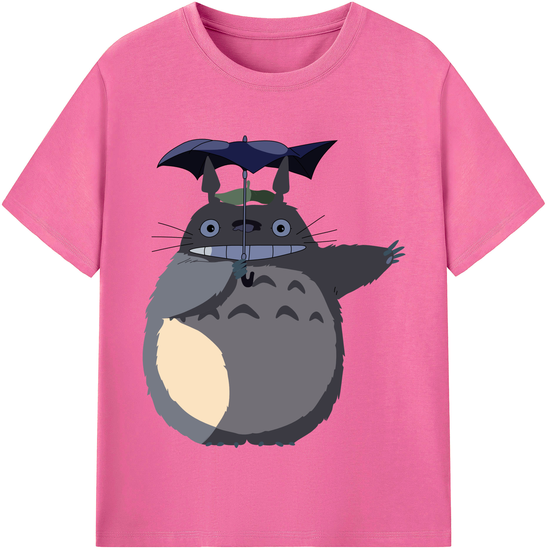 （画像用） となりのトトロ 草壁メイ 草壁サツキ My Neighbor Totoro Satsuki Kusakabe Mei Kusakabe レディースカジュアルプリントTシャツ（綿100％）